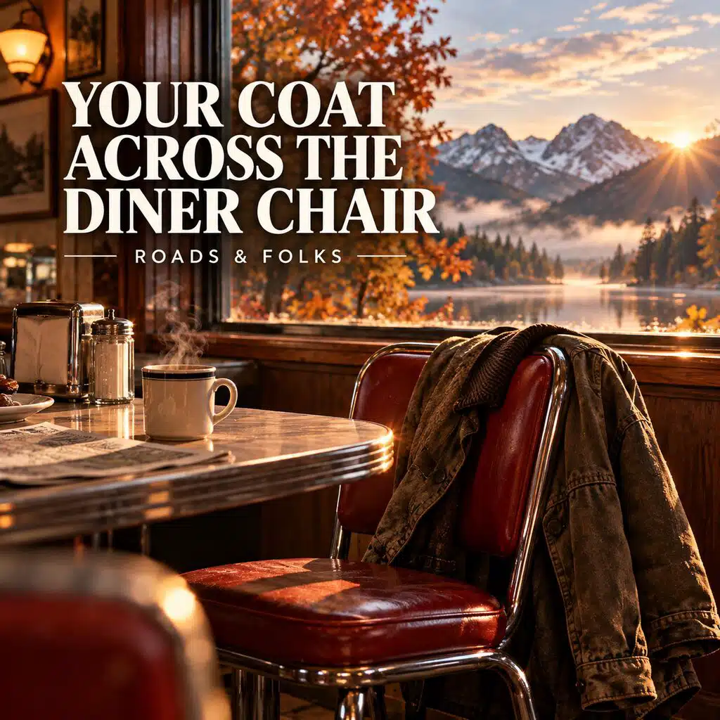 Your Coat Across the Diner Chair