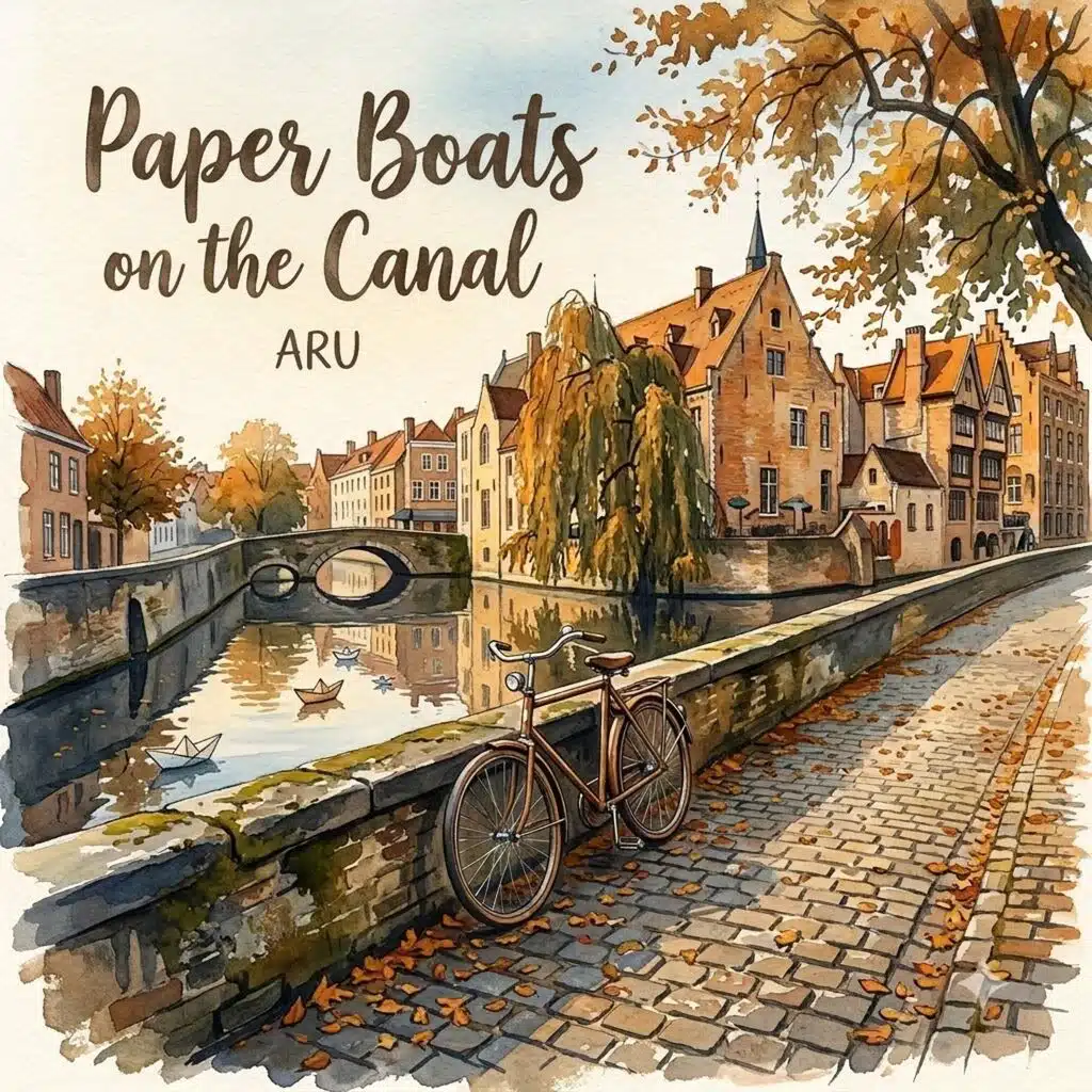 Paper Boats on the Canal