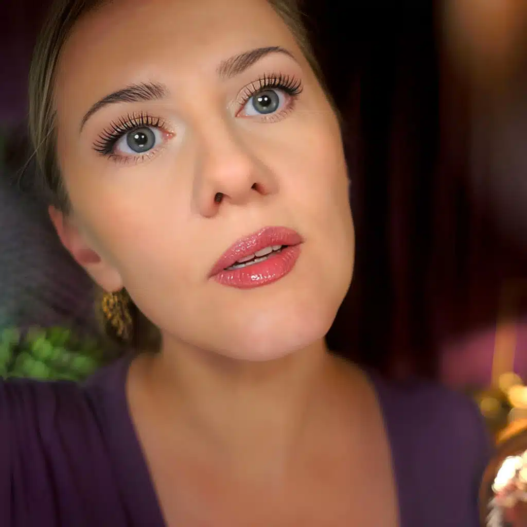 Close your eyes… let me do your makeup • whispered ASMR