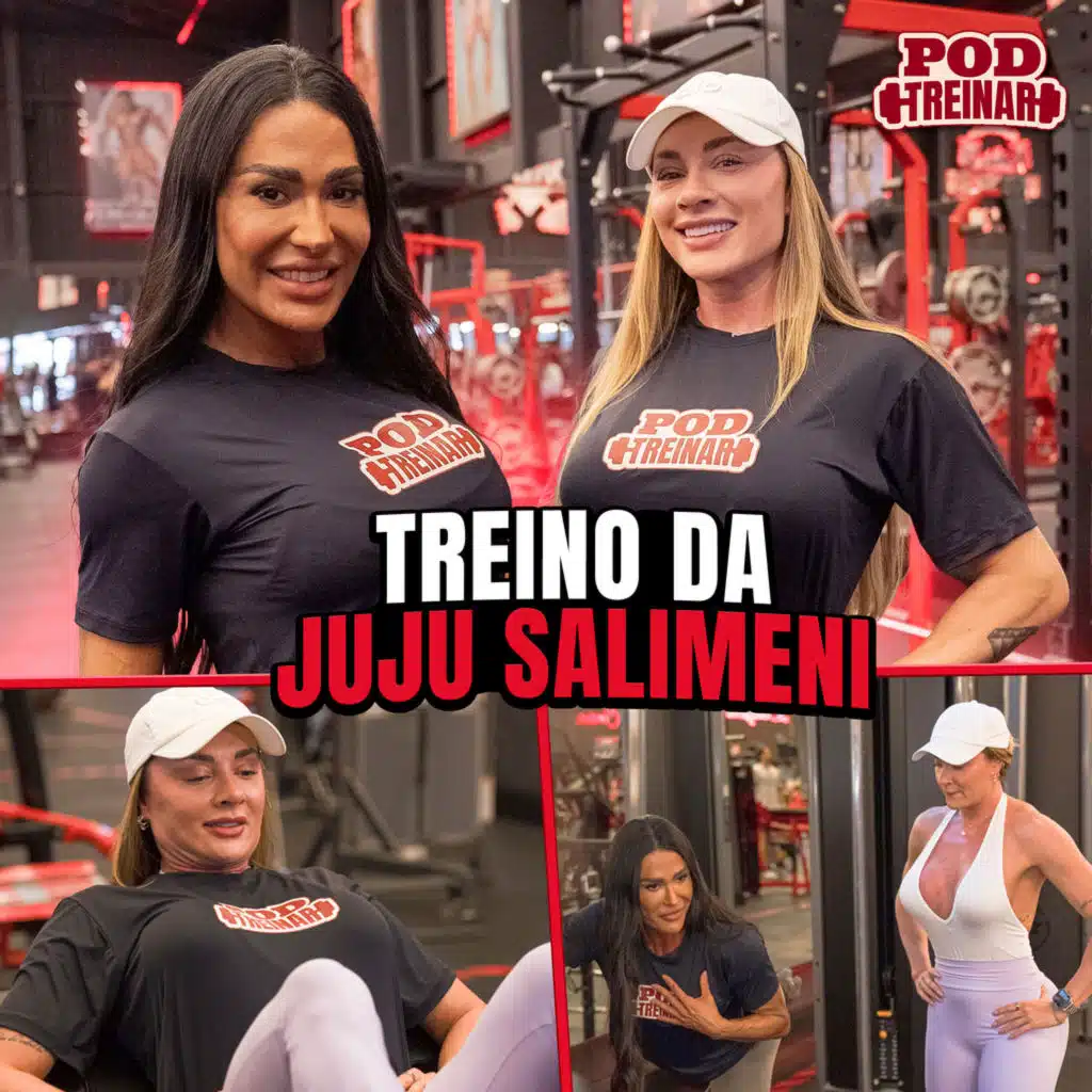 POD TREINAR: GRACYANNE E JUJU SALIMENI SE ENCONTRAM PARA O MAIOR TREINO DE GLÚTEO!