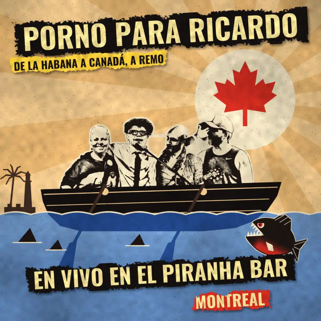 De La Habana a Canadá a Remo, en el Piranha Bar, Montreal (En Vivo)
