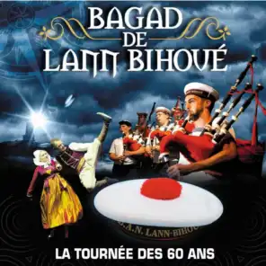 Bagad de Lann Bihoué, la tournée des 60 ans