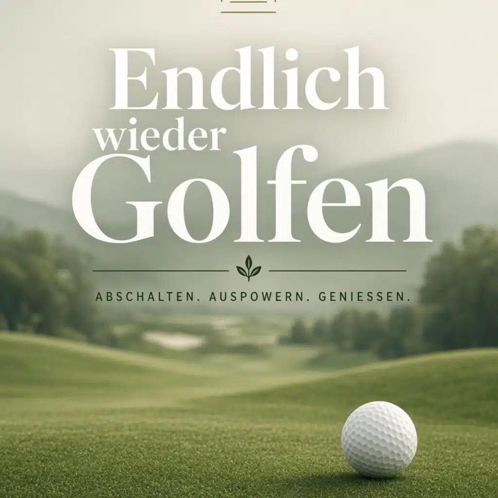 Endlich wieder Golfen