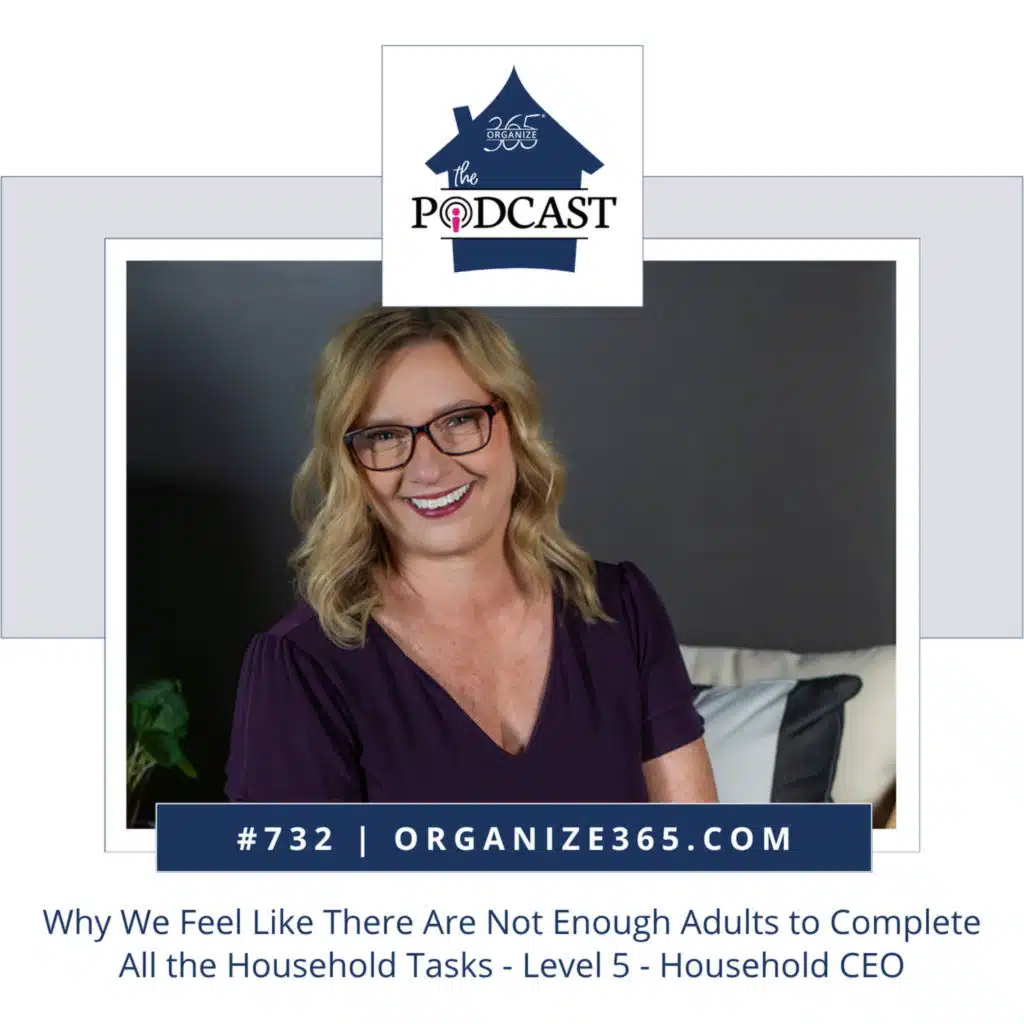 732 - Why We Feel Like There Are Not Enough Adults to Complete All the Household Tasks - Level 5 - Household CEO