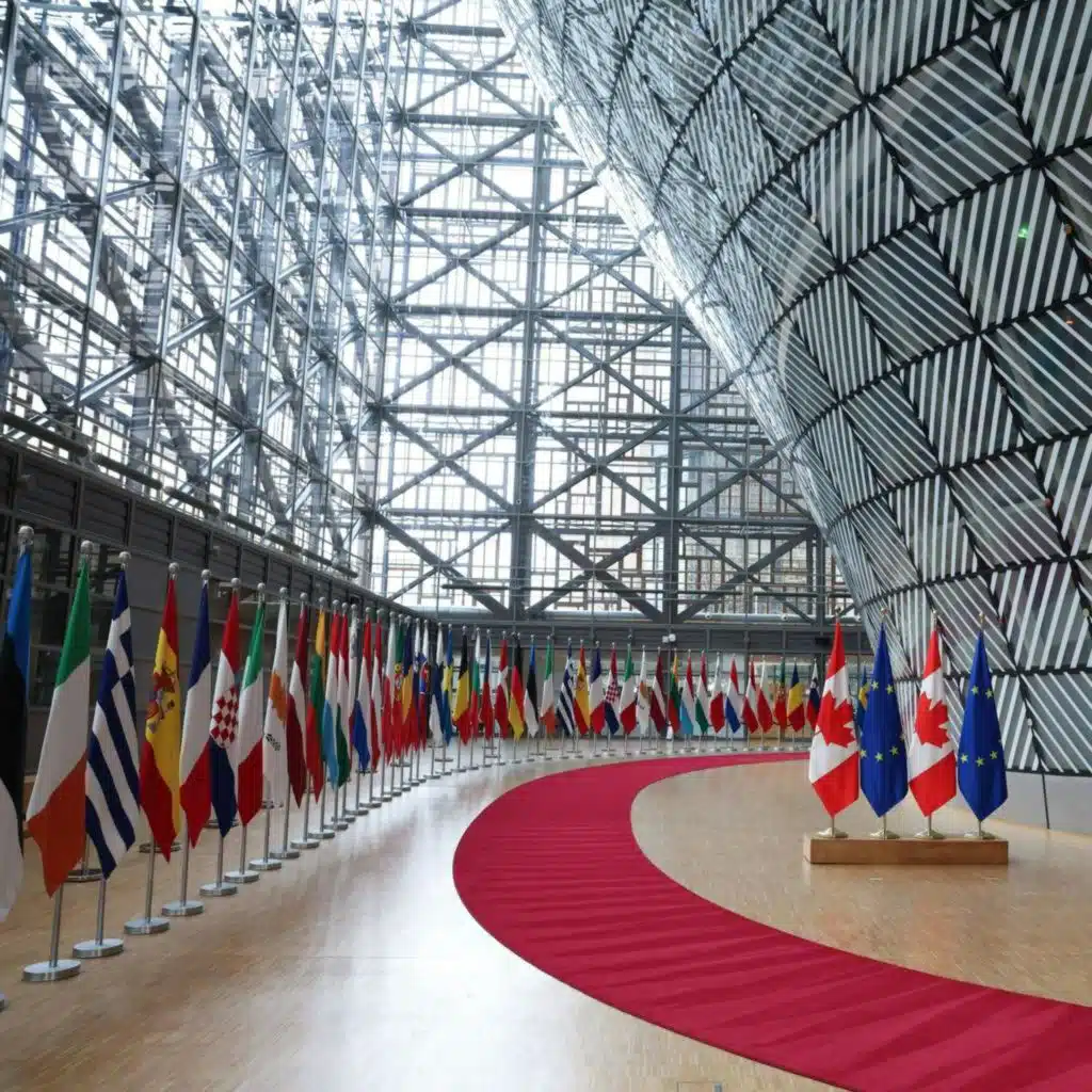 EU summit where leaders are rallying around Ukraine