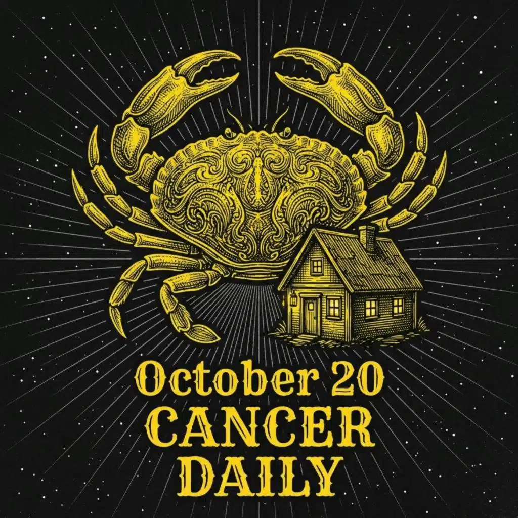 Tuesday, October 20, 2026 Cancer Horoscope Today
