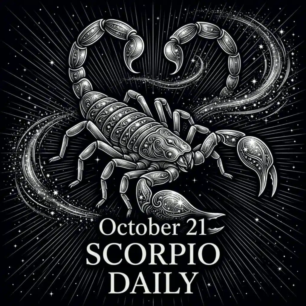 Wednesday, October 21, 2026 Scorpio Horoscope Today