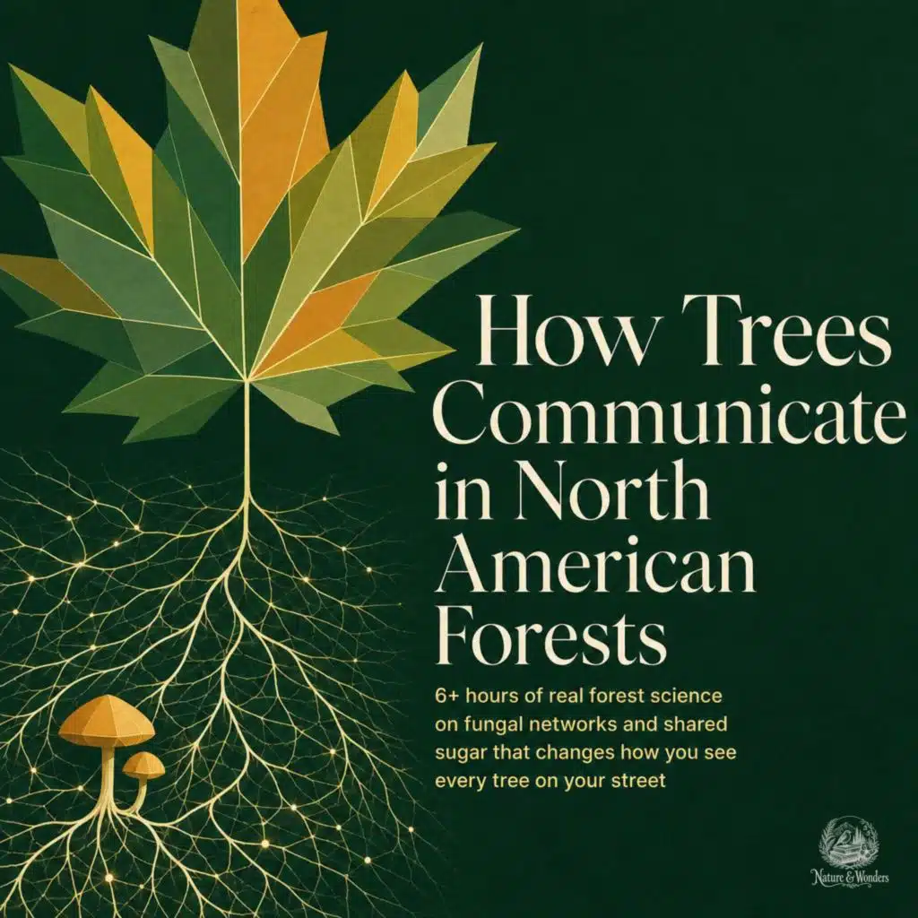 How Trees Communicate in North American Forests (6+ Hours of Real Forest Science on Fungal Networks and Shared Sugar That Changes How You See Every Tree on Your Street)