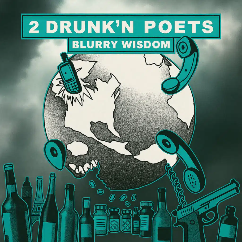 Blurry Wisdom by 2 Drunk'n Poets (feat. Ariano)