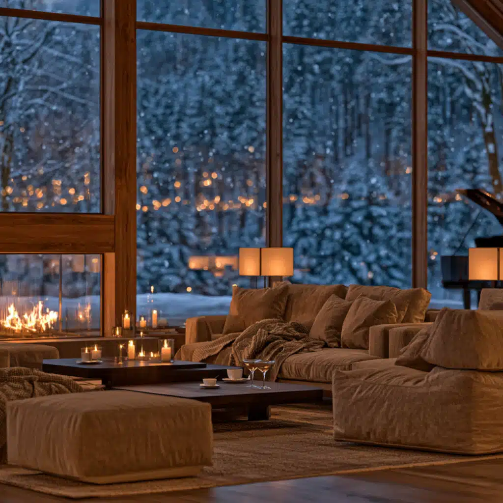 Cozy Winter Lounge