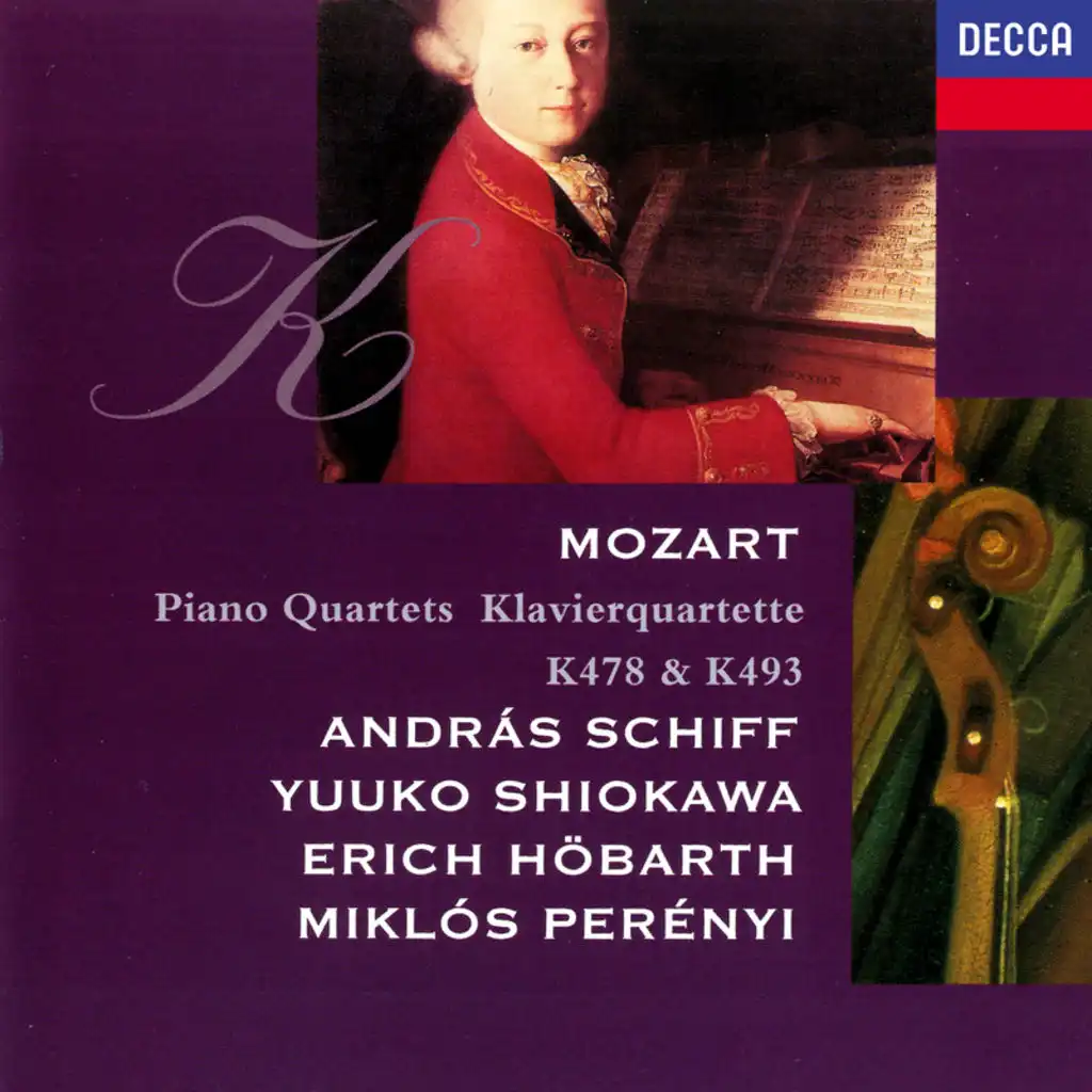 Mozart: Piano Quartet No. 2 in E flat, K.493: 2. Larghetto