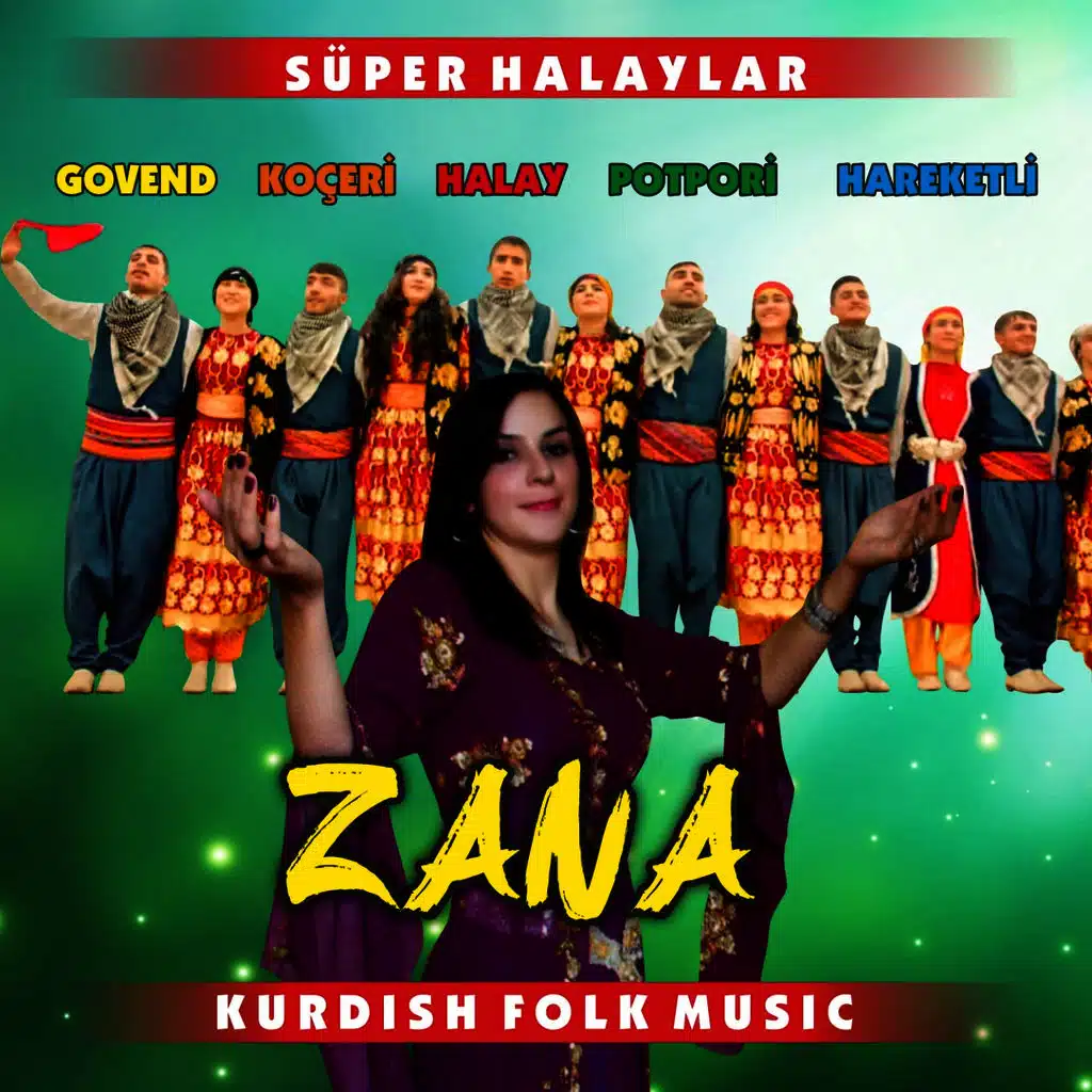 Govend Koçeri Halay Potpori Hareketli (Kurdish Folk Music)