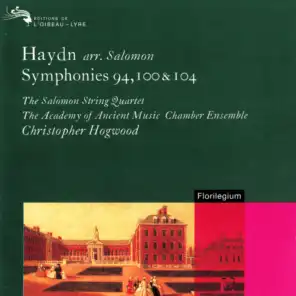 Haydn Arr. Salomon: Symphonies Nos. 94, 100 & 104