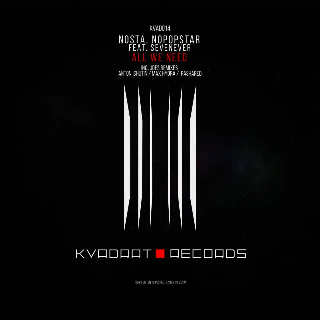 All We Need (Remixes)