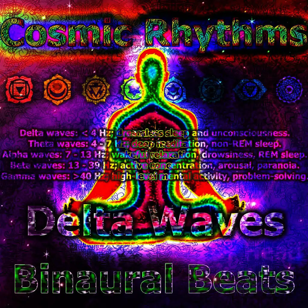 Track 5 Cosmic Rhythms Delta waves Binaural beats  relaxing sound atmospheres ambient music sleep  healing chakra buddha soundtrack by ambient-mixer.com