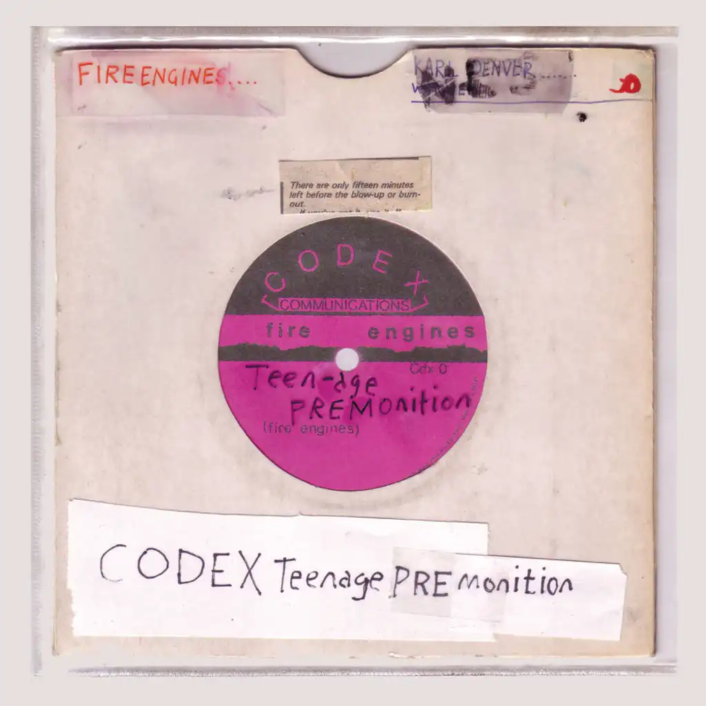 Codex Teenage Premonition