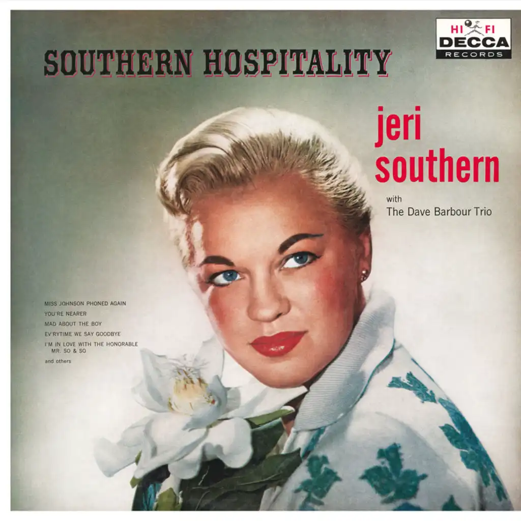 Southern Hospitality (feat. Dave Barbour Trio)