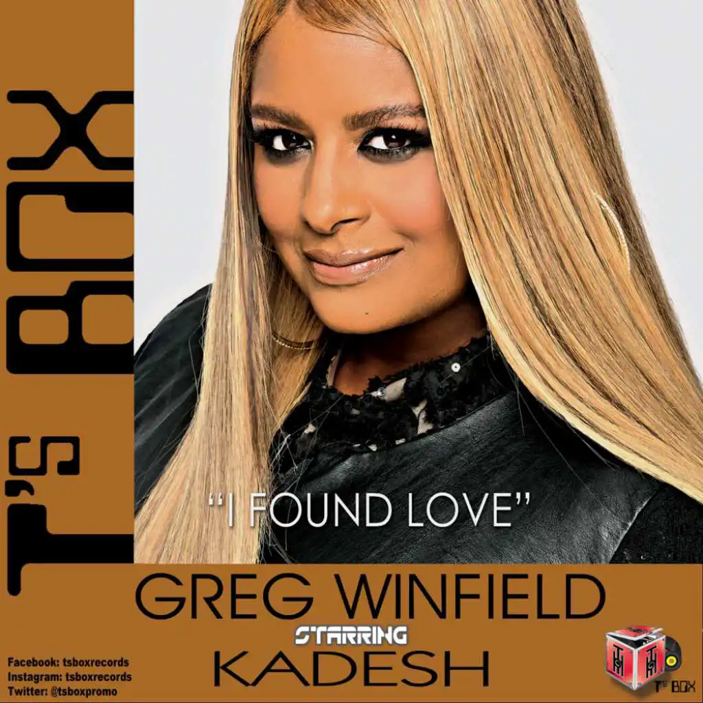 I Found Love (Terry Hunter & Greg Winfield Main) [feat. Kadesh]