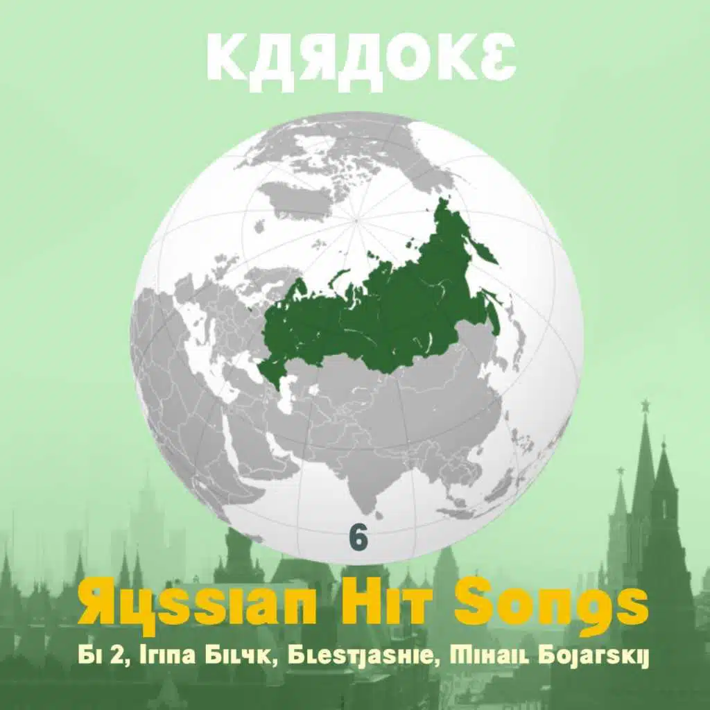 Karaoke, Russian Hit Songs (Bi 2, Irina Bilyk, Blestjashie, Mihail Bojarskij), Volume 6