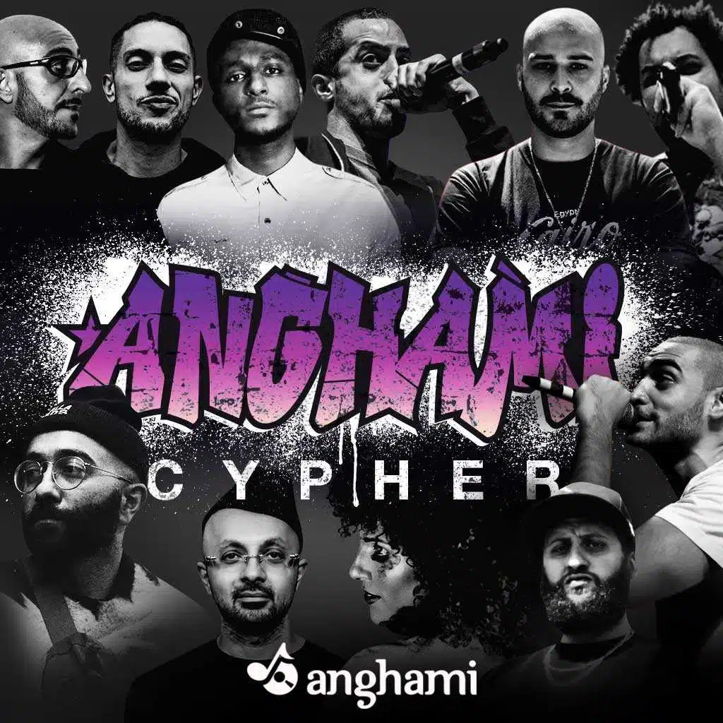 أنغامي سايفر (مع ,Anghami Cypher (feat Shiboba, Omar Offendum, Edd Abbas, Deeb, Meryem Saci, Muqata'a, Bu Kolthoum, Narcy & Lowkey)