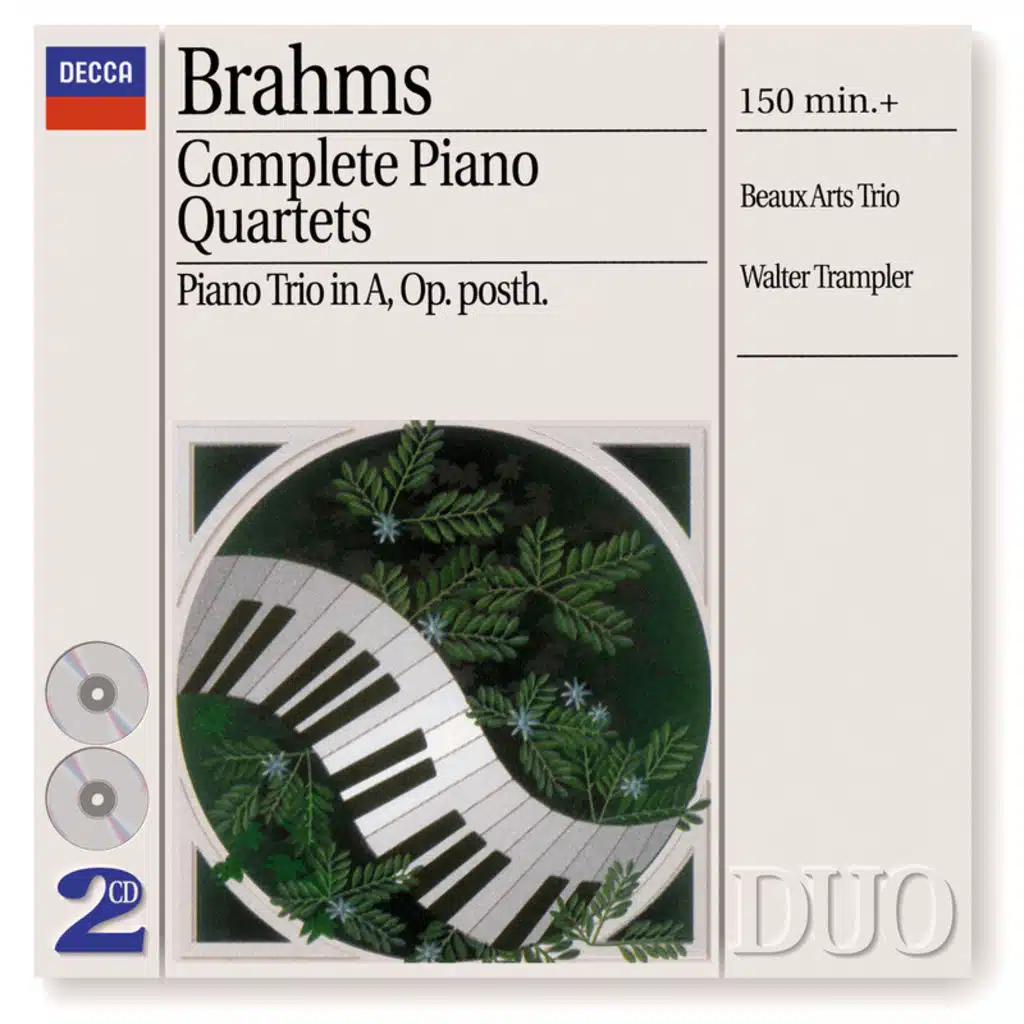 Brahms: Complete Piano Quartets - 2 CDs