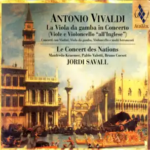 Concerto con violino e viola da gamba, Archi e continuo (La Maggiore, RV 546): II. Andante