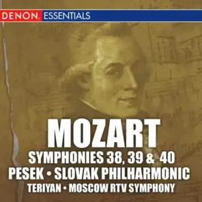 Mozart: Symphonies 38 "Prague," 39, and 40
