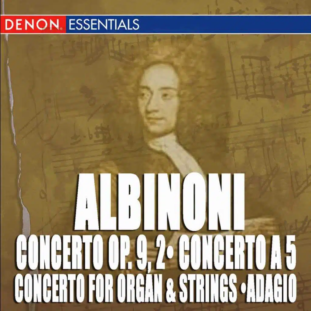 Adagio from Concerto for Organ & Strings In G Minor (feat. Tibor Bauer & Drazan Milas)