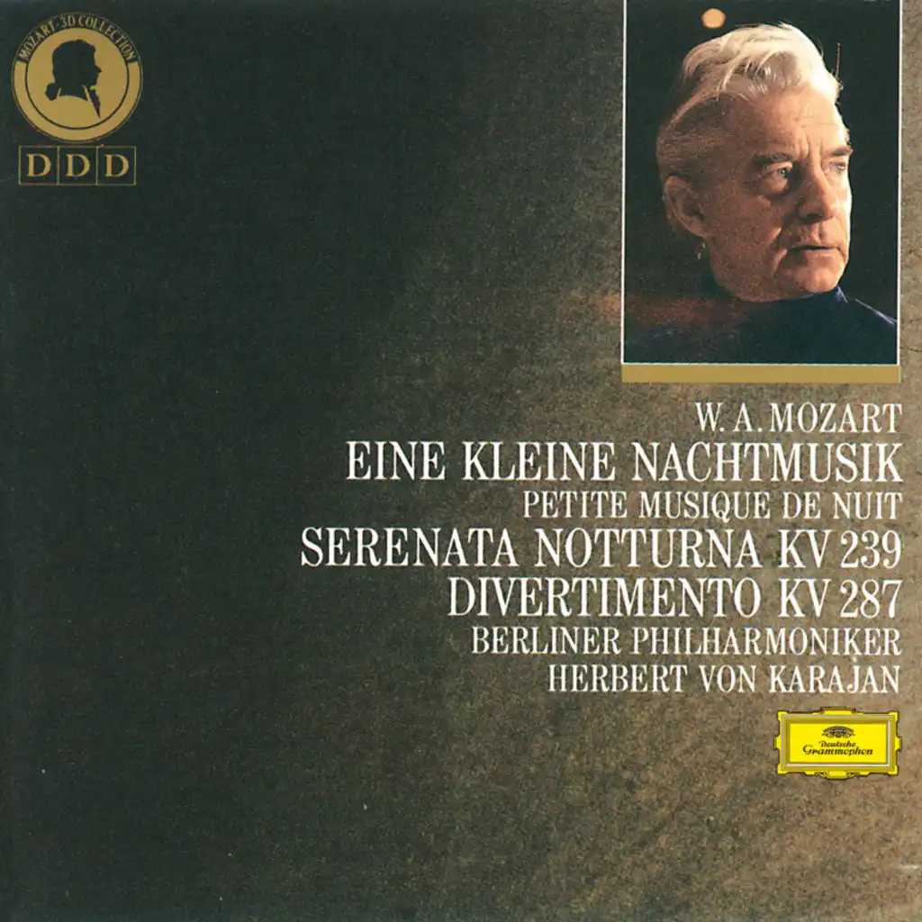 Mozart: Serenata notturna in D Major, K. 239: II. Menuetto – Trio