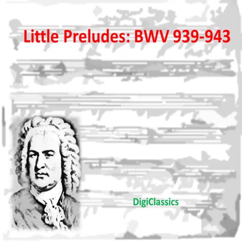Prelude in E minor, BWV 941