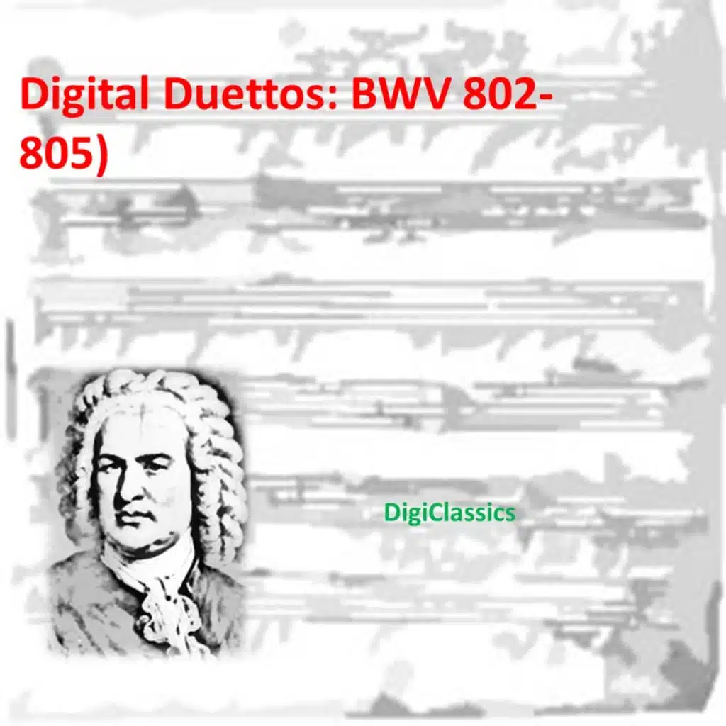 Duette III en Sol Mayor (G major), BWV 804