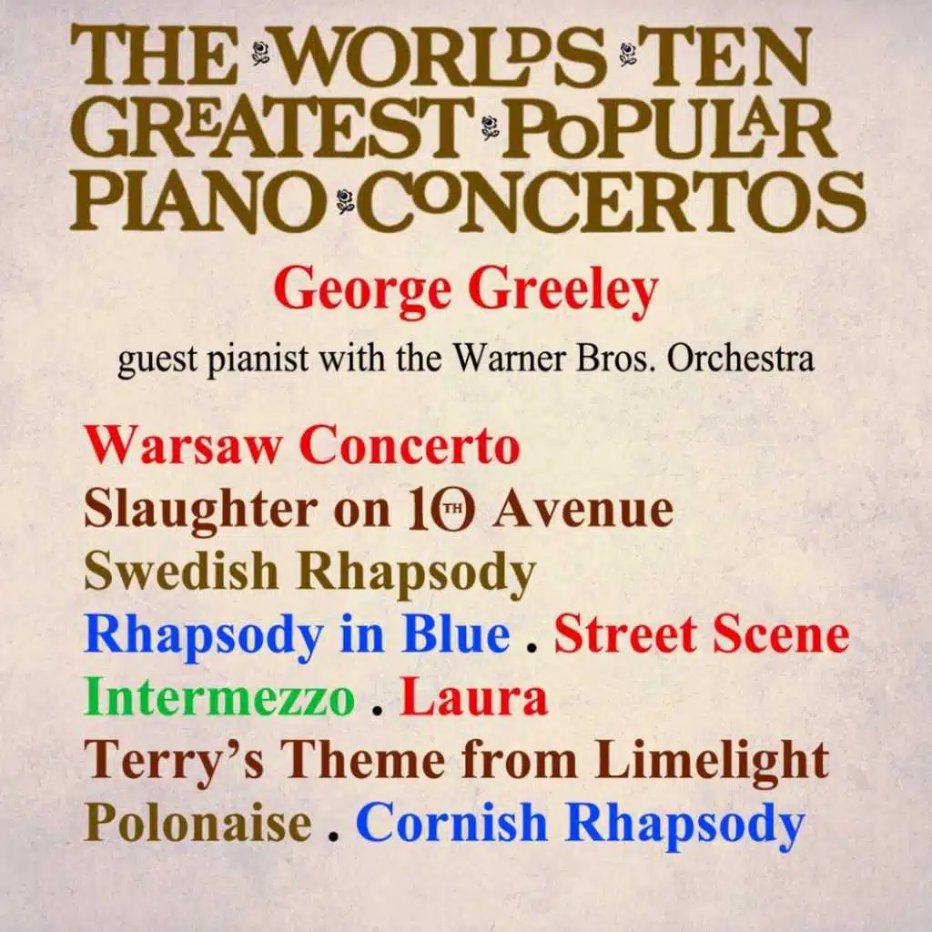 The World's Ten Greatest Popular Piano Concertos