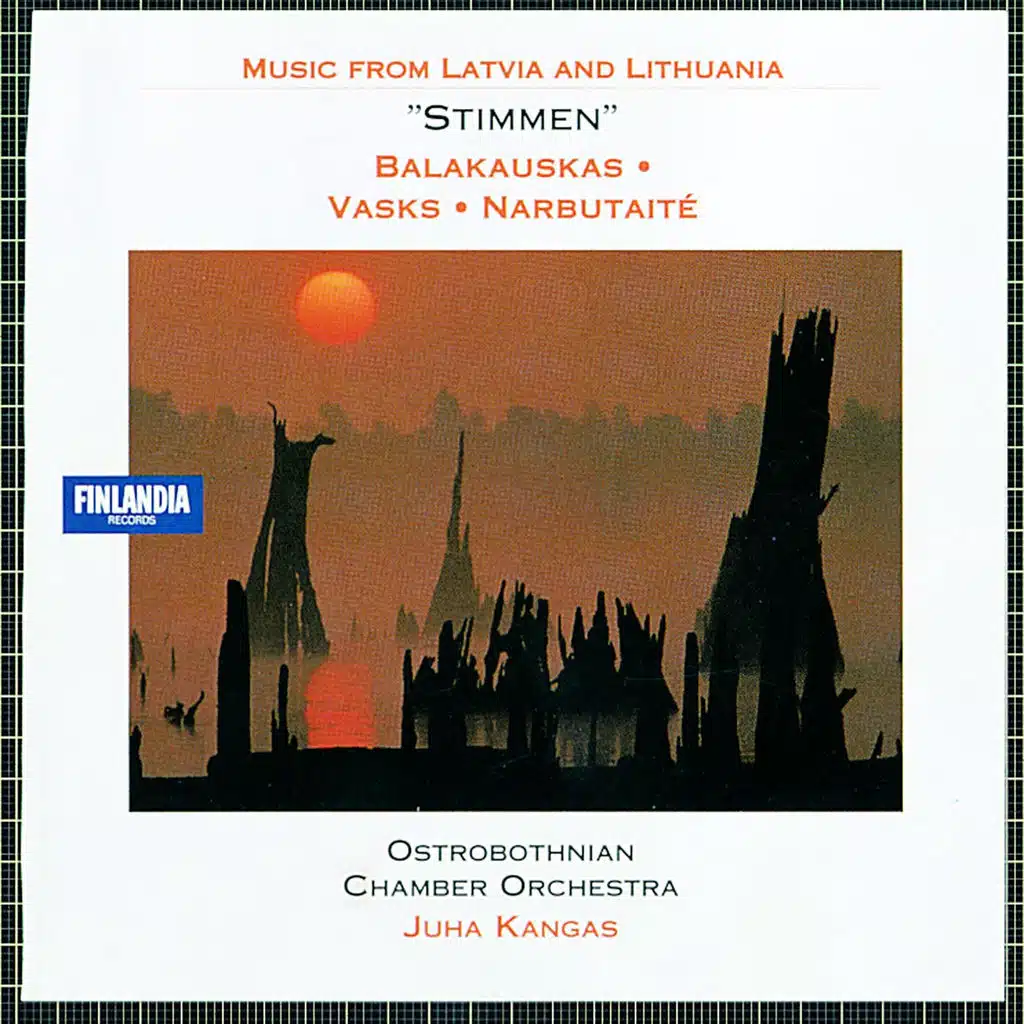 Vasks' 'Stimmen' and Other Baltic Works for String Orchestra Vol. 1