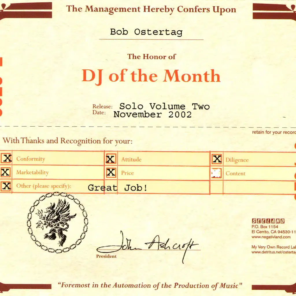 DJ Of The Month
