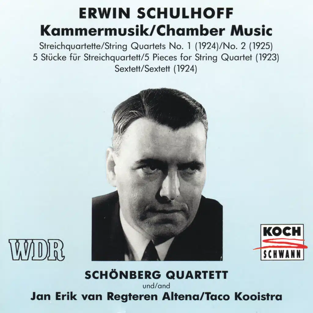 Schulhoff: 5 Pieces for String Quartet: 1. Alla valse viennese