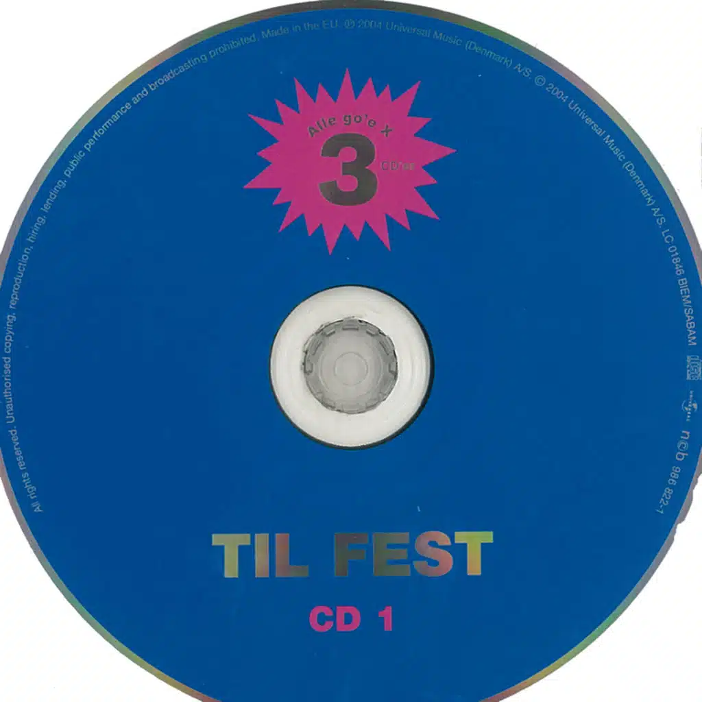 Til Fest Med Johnny Reimar / CD 1