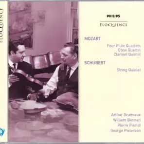 Mozart: Four Flute Quartets; Oboe Quartet; Clarinet Quintet; Schubert: String Quintet