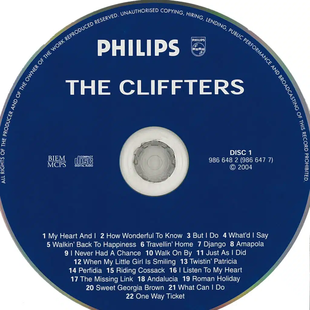 The Cliffters / The Complete 1961-1964 - CD 1