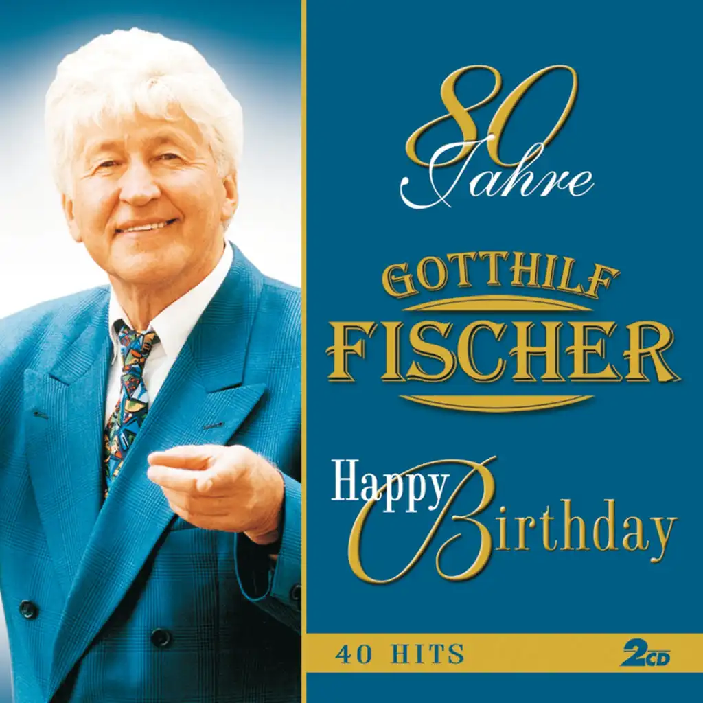80 Jahre - Happy Birthday - SET
