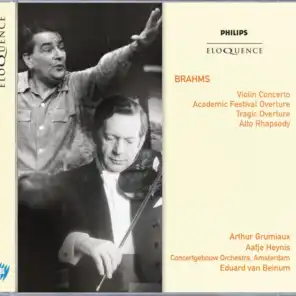 Brahms: Violin Concerto; Academic Festival Overture; Tragic Overture; Alto Rhapsody