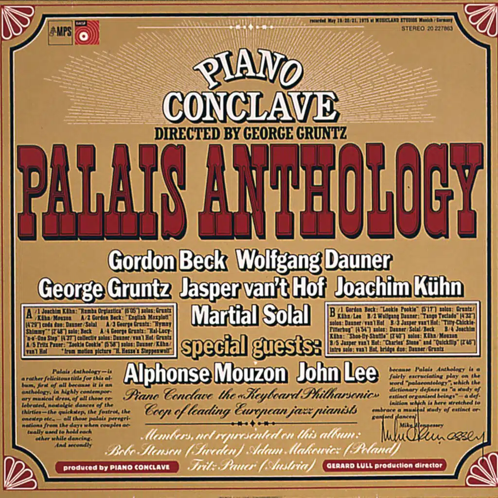 George Gruntz Piano Conclave