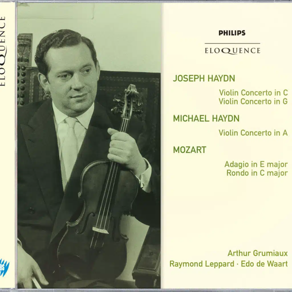 M. Haydn: Violin Concerto in A: 2. Adagio