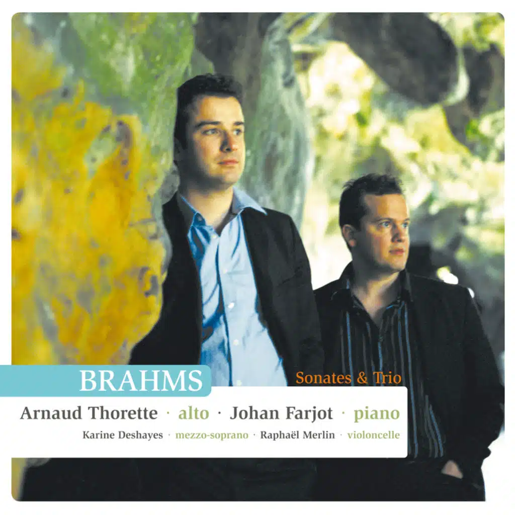 Arnaud Thorette . Brahms . Sonates et Trios