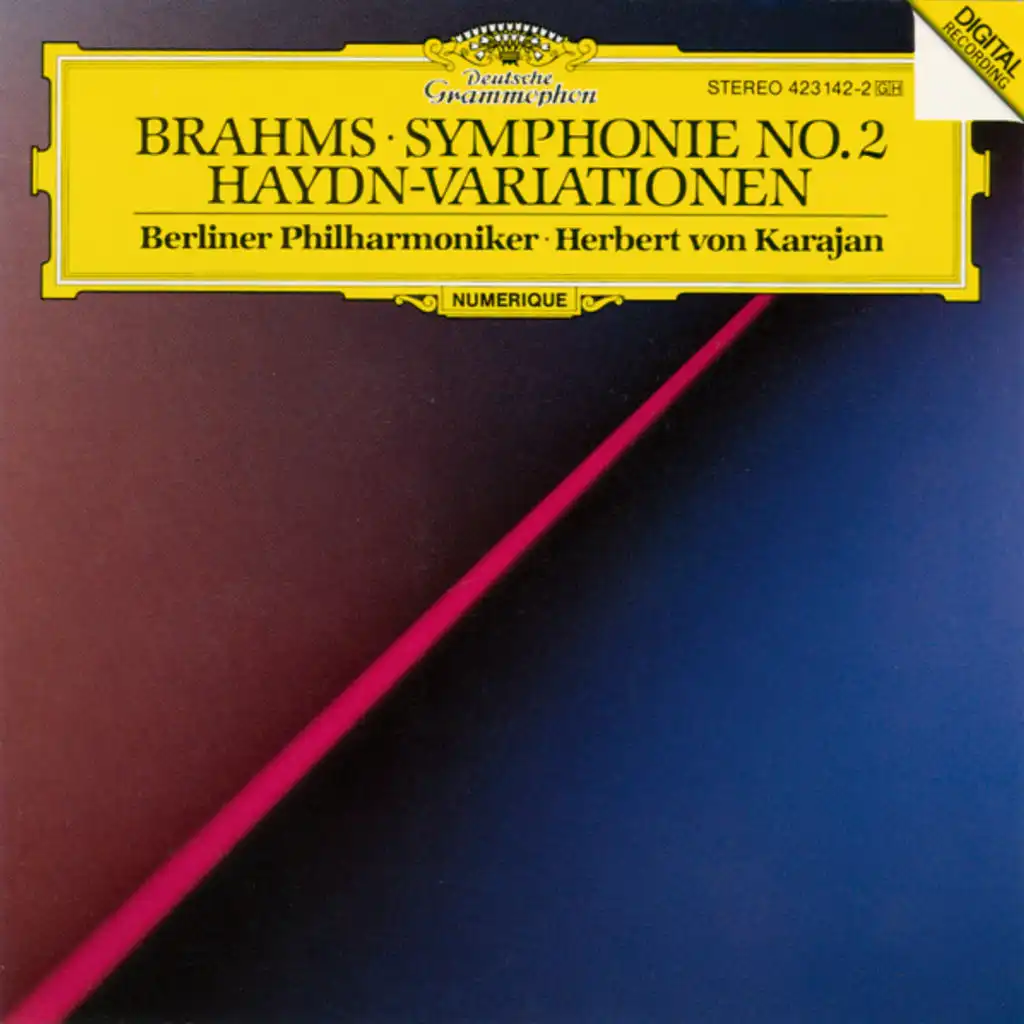 Brahms: Variations on a Theme by Haydn, Op. 56a: Var. 1. Poco più animato (Recorded 1983)