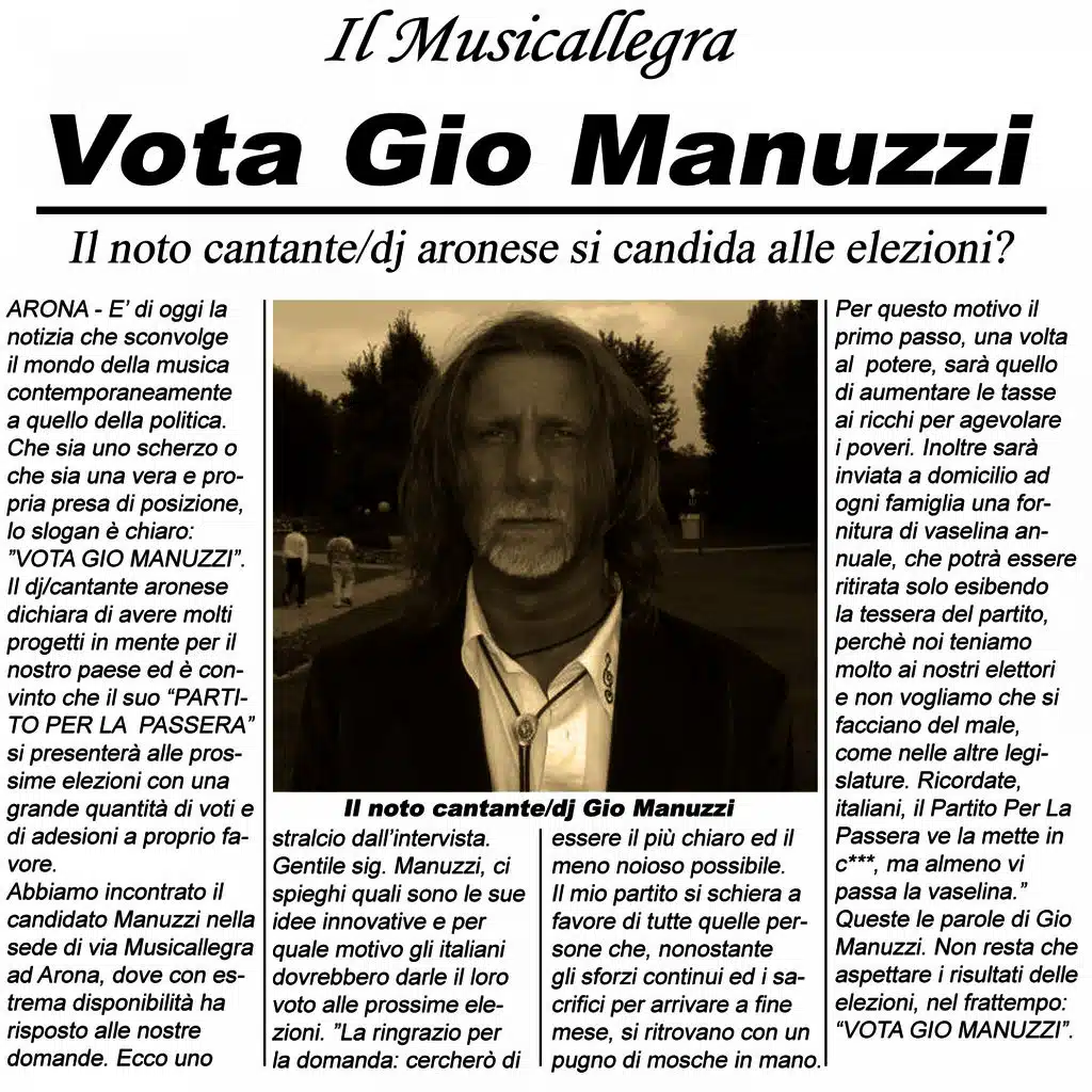 Vota gio manuzzi