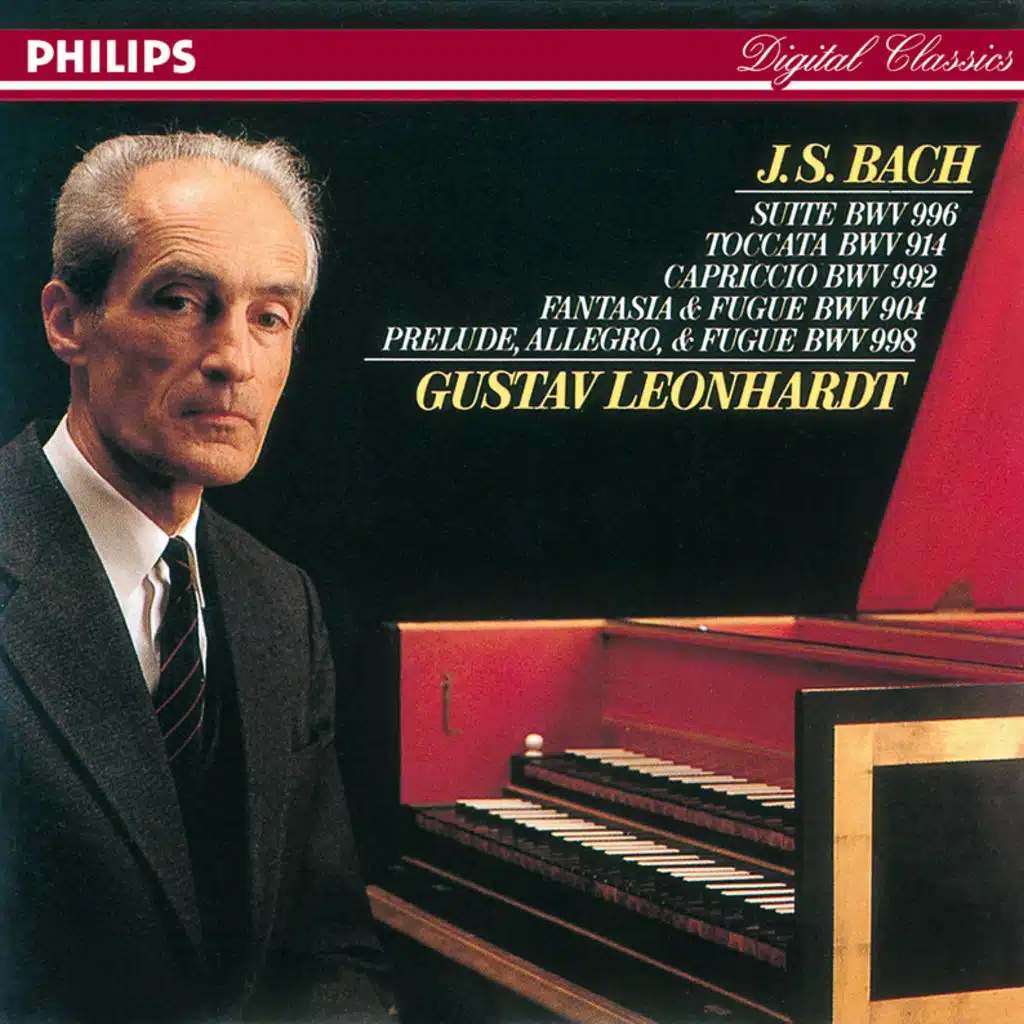 J.S. Bach: Capriccio in B flat, BWV 992 "On the departure of a dear brother": 5. Allegro poco. Aria di Postiglione