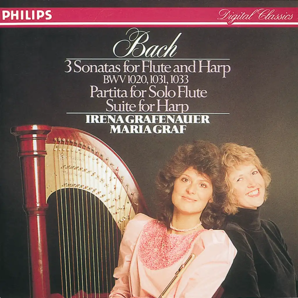 J.S. Bach: Sonata No.2 in E flat major, BWV 1031 - For Flute and Harp: 1. Allegro moderato