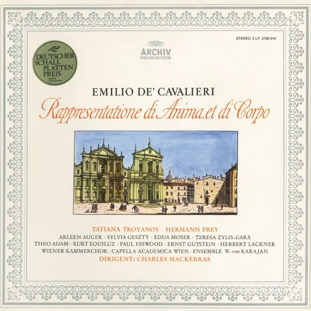 Rappresentatione di Anima et di Corpo: Scena V Nr. 77 Choro "O gran stupore"