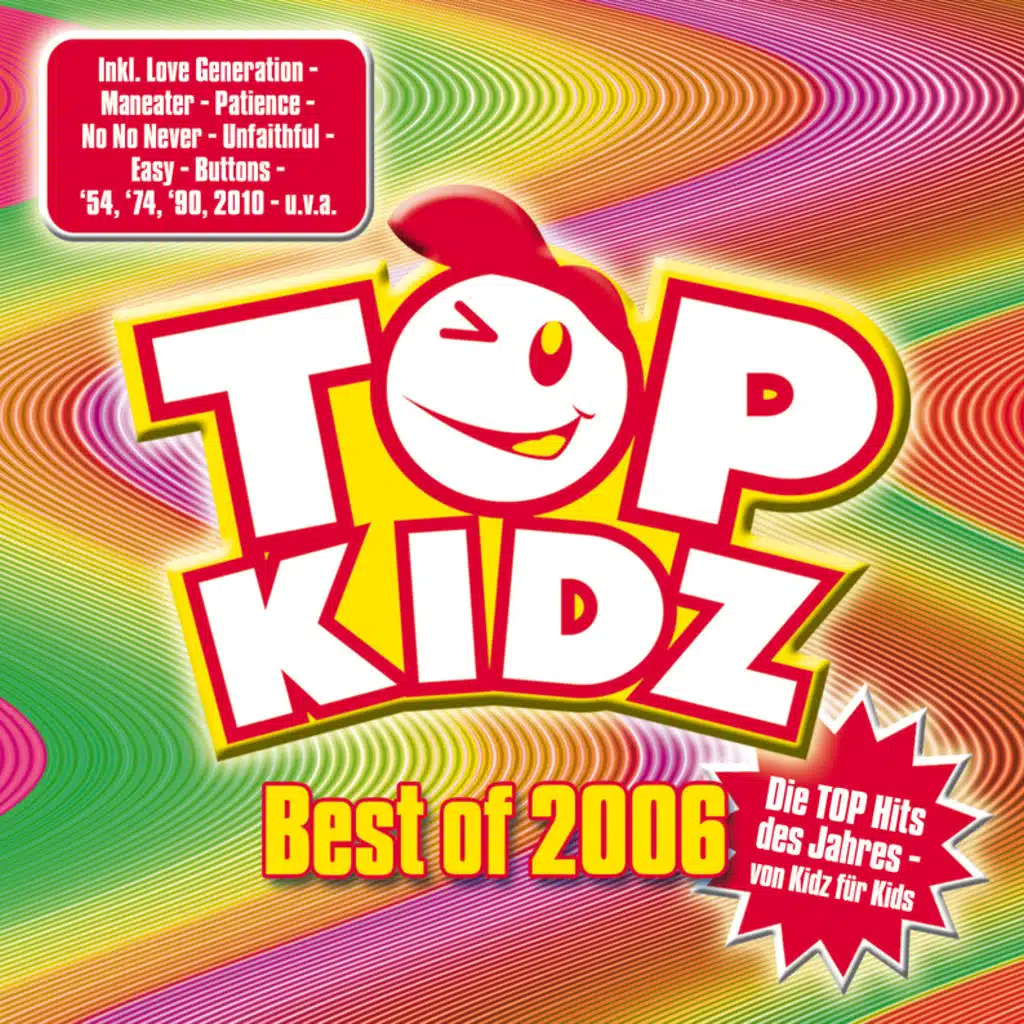 Best of 2006 - Top Hits von Kidz für Kids