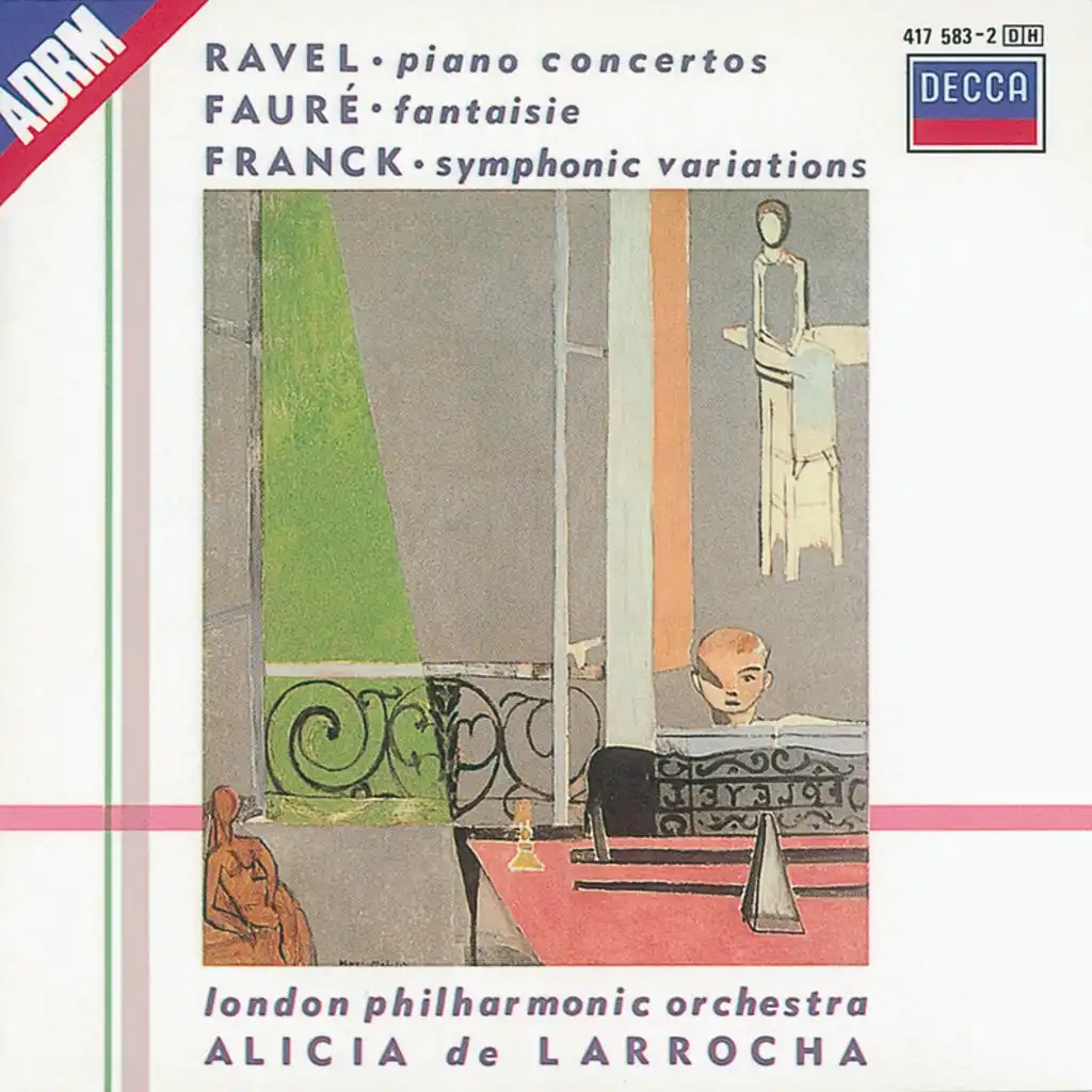 Ravel: Piano Concertos/Franck: Variations symphoniques/Fauré: Fantaisie